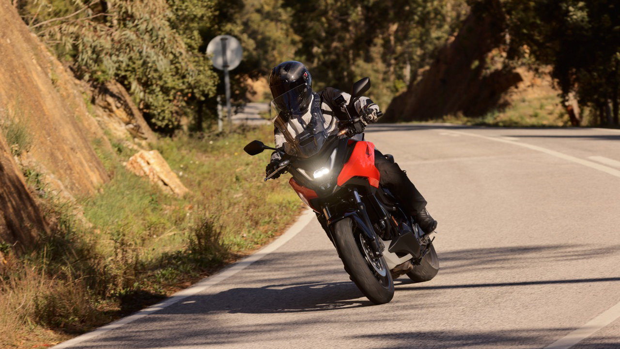 The bike makes you feel immediately at home